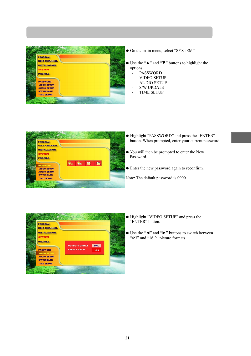 Toshiba HD-S23 User Manual | Page 21 / 40