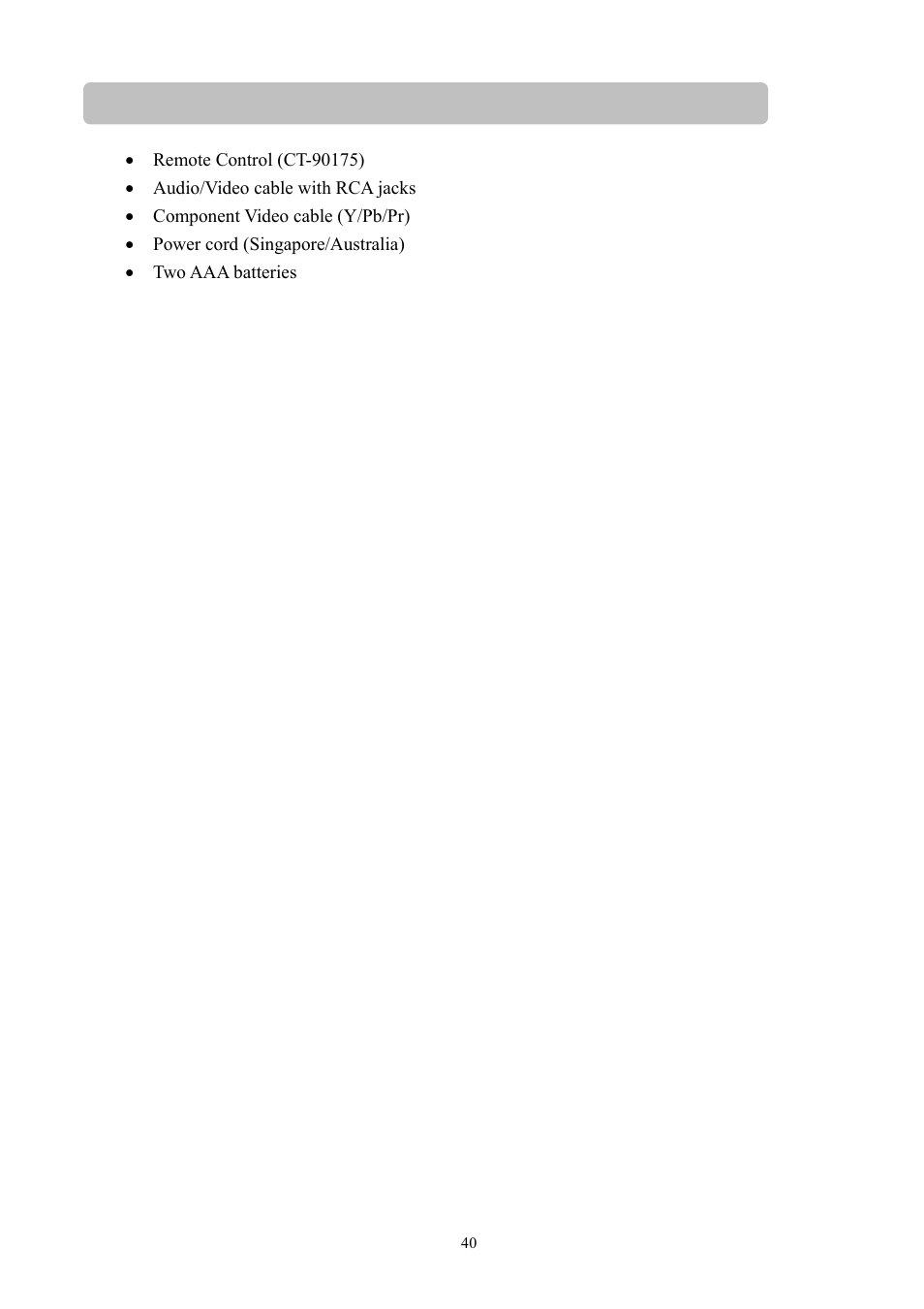 Toshiba HD-S23 User Manual | Page 40 / 40