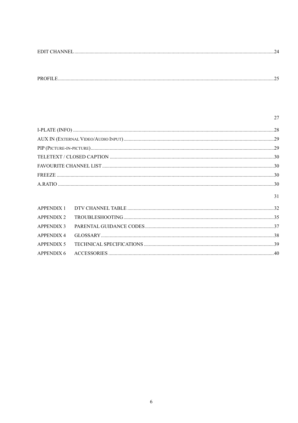 Toshiba HD-S23 User Manual | Page 6 / 40