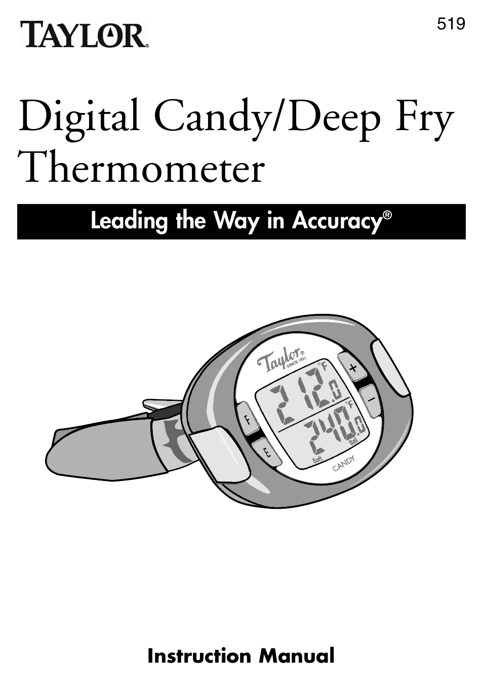 Taylor 519 User Manual | 18 pages