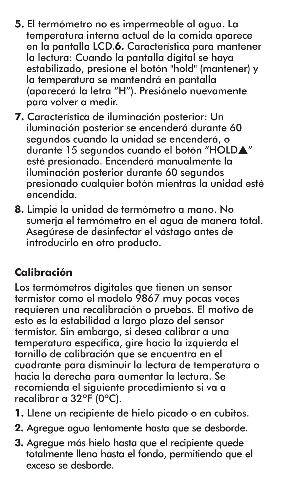 Taylor 9867S User Manual | Page 12 / 16