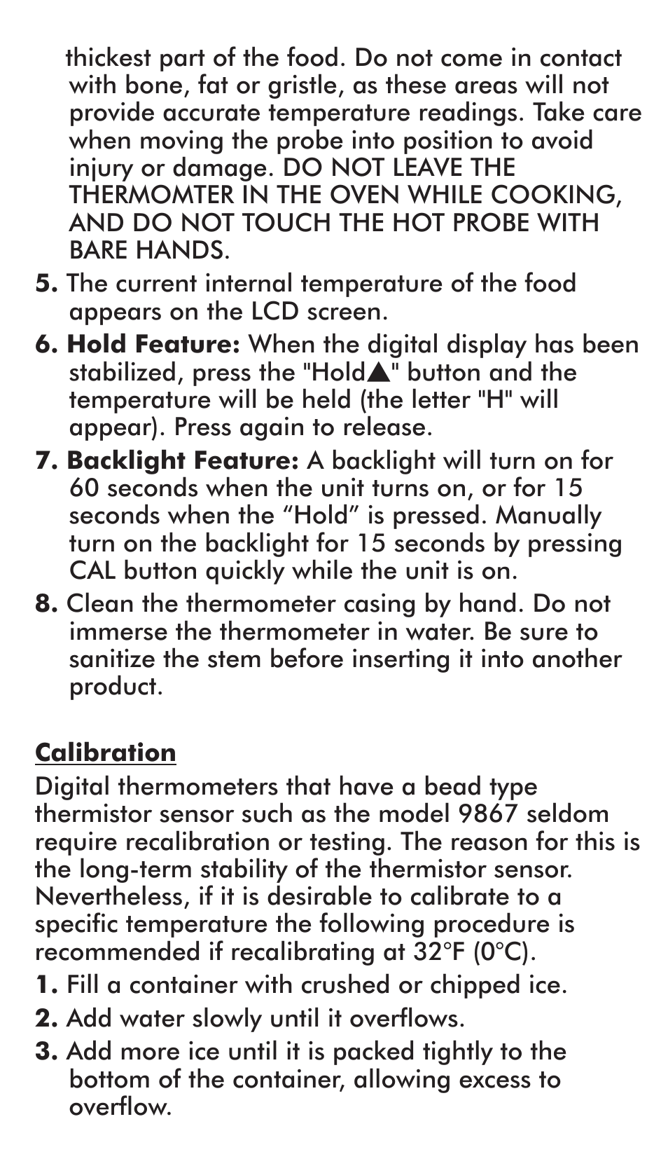 Taylor 9867S User Manual | Page 2 / 16