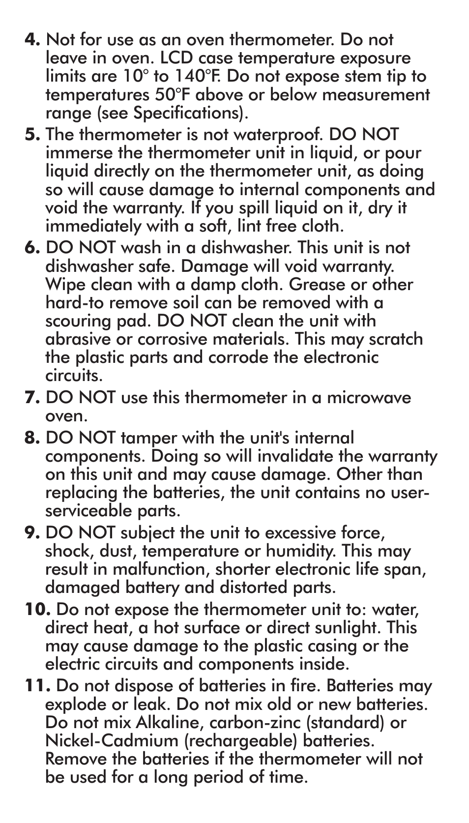 Taylor 9867S User Manual | Page 4 / 16