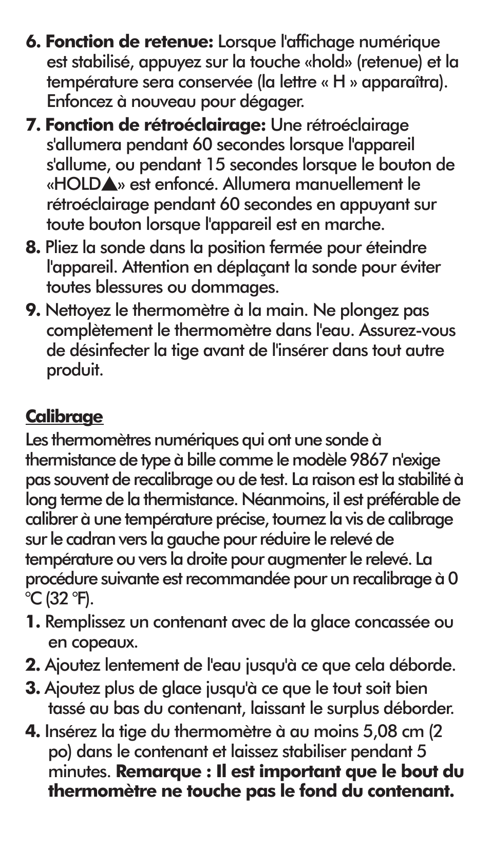 Taylor 9867S User Manual | Page 7 / 16