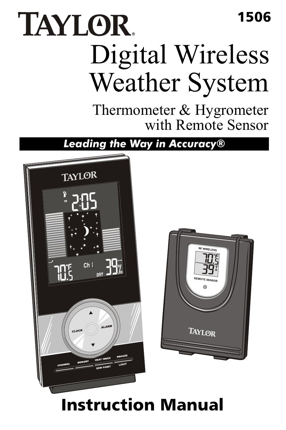 Taylor 1506 User Manual | 14 pages