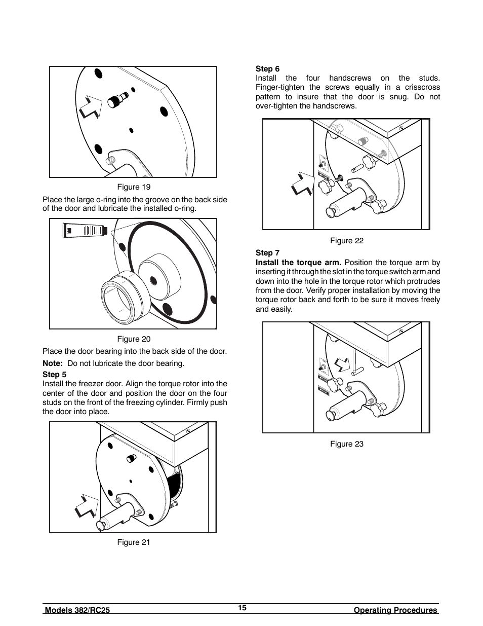 Taylor SLUSH 382 User Manual | Page 19 / 37