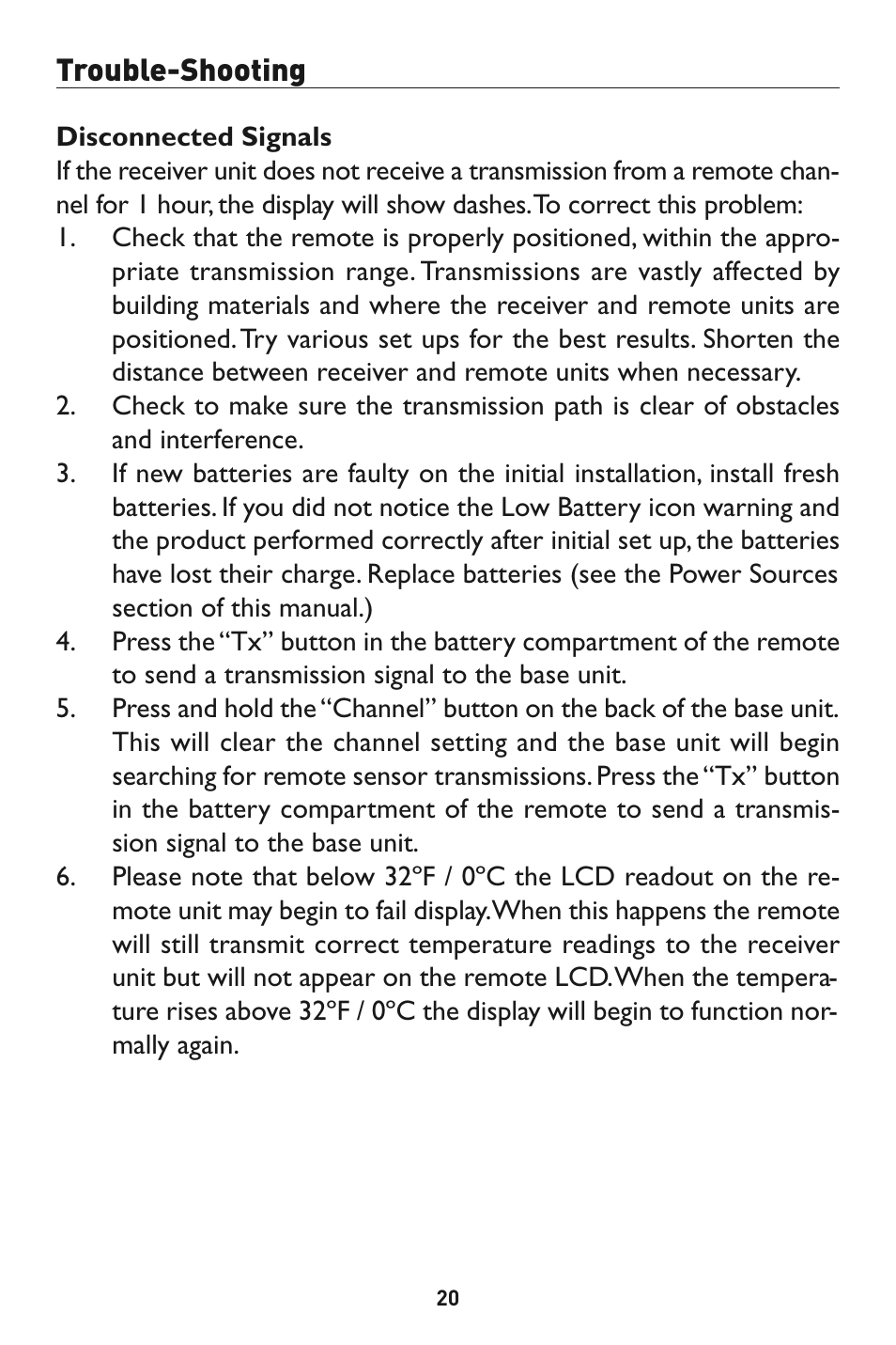 Taylor 1528 User Manual | Page 20 / 24