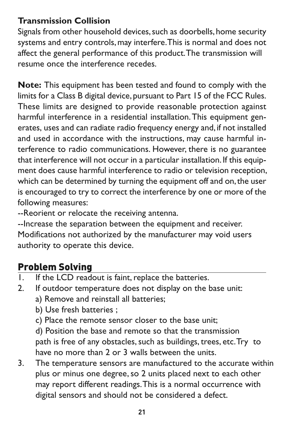 Taylor 1528 User Manual | Page 21 / 24