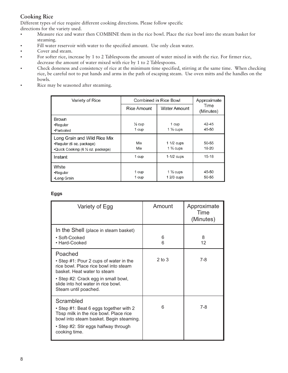 Taylor AS-1550-BL User Manual | Page 8 / 10