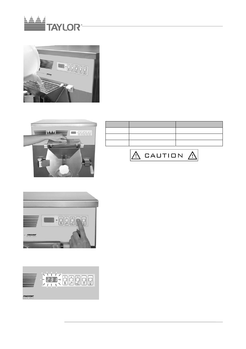 Taylor C117 User Manual | Page 13 / 78