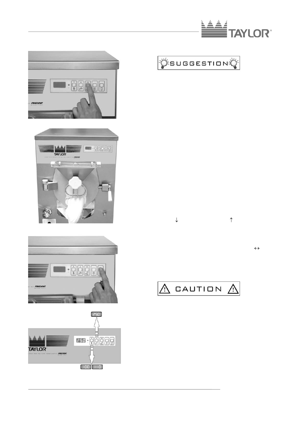 English - 12 | Taylor C117 User Manual | Page 14 / 78
