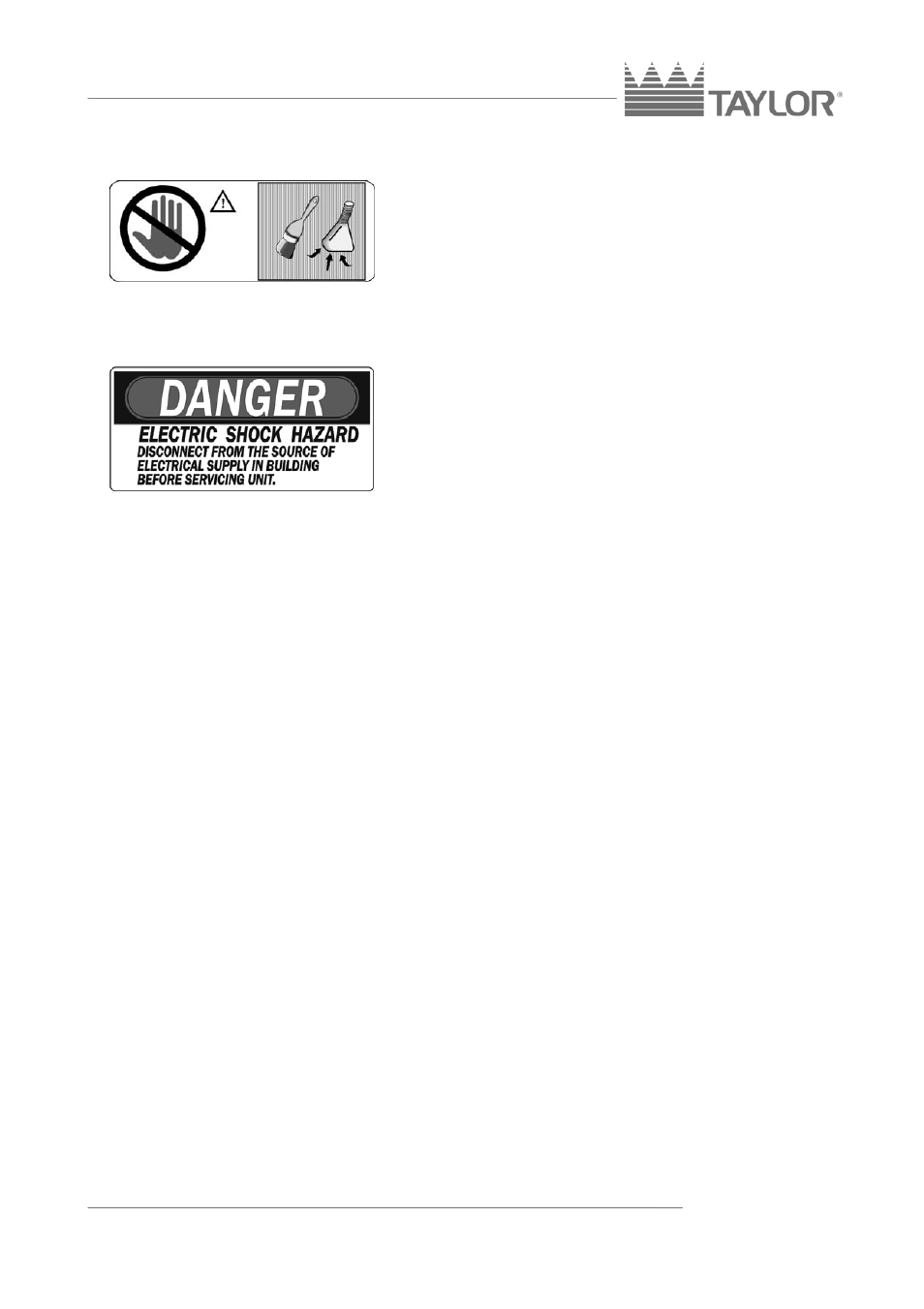 Taylor C117 User Manual | Page 44 / 78