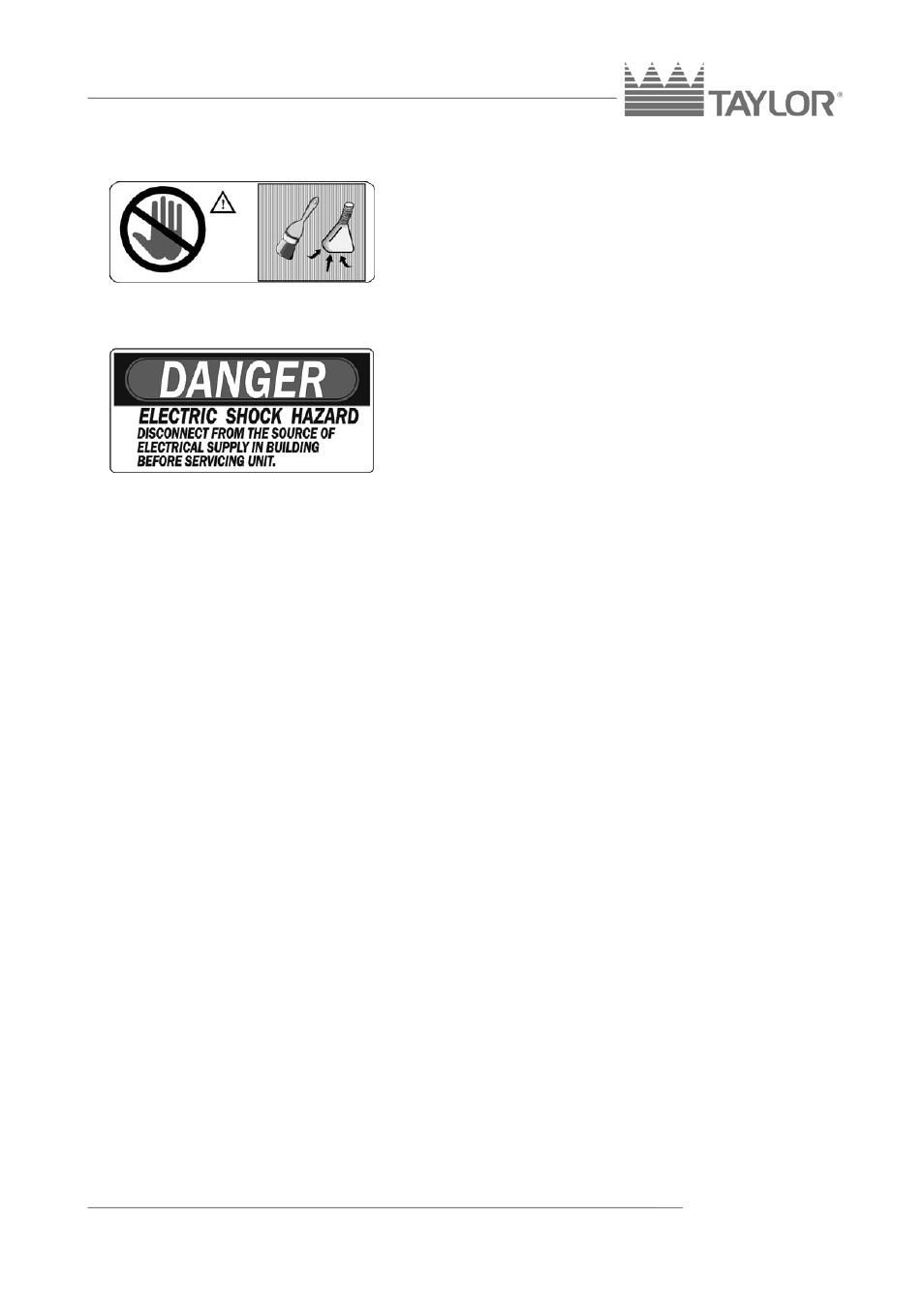 Taylor C117 User Manual | Page 62 / 78