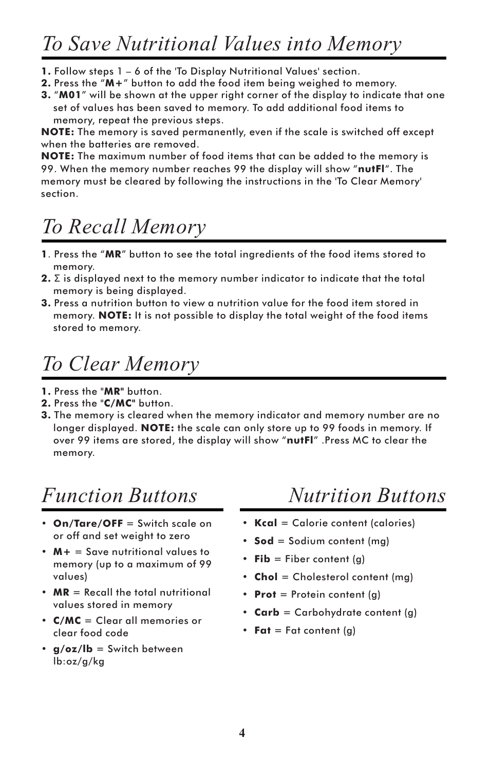 Taylor 3843 User Manual | Page 4 / 27