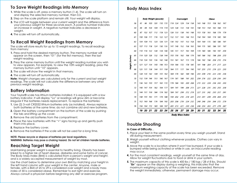 Taylor 7344 User Manual | Page 2 / 2