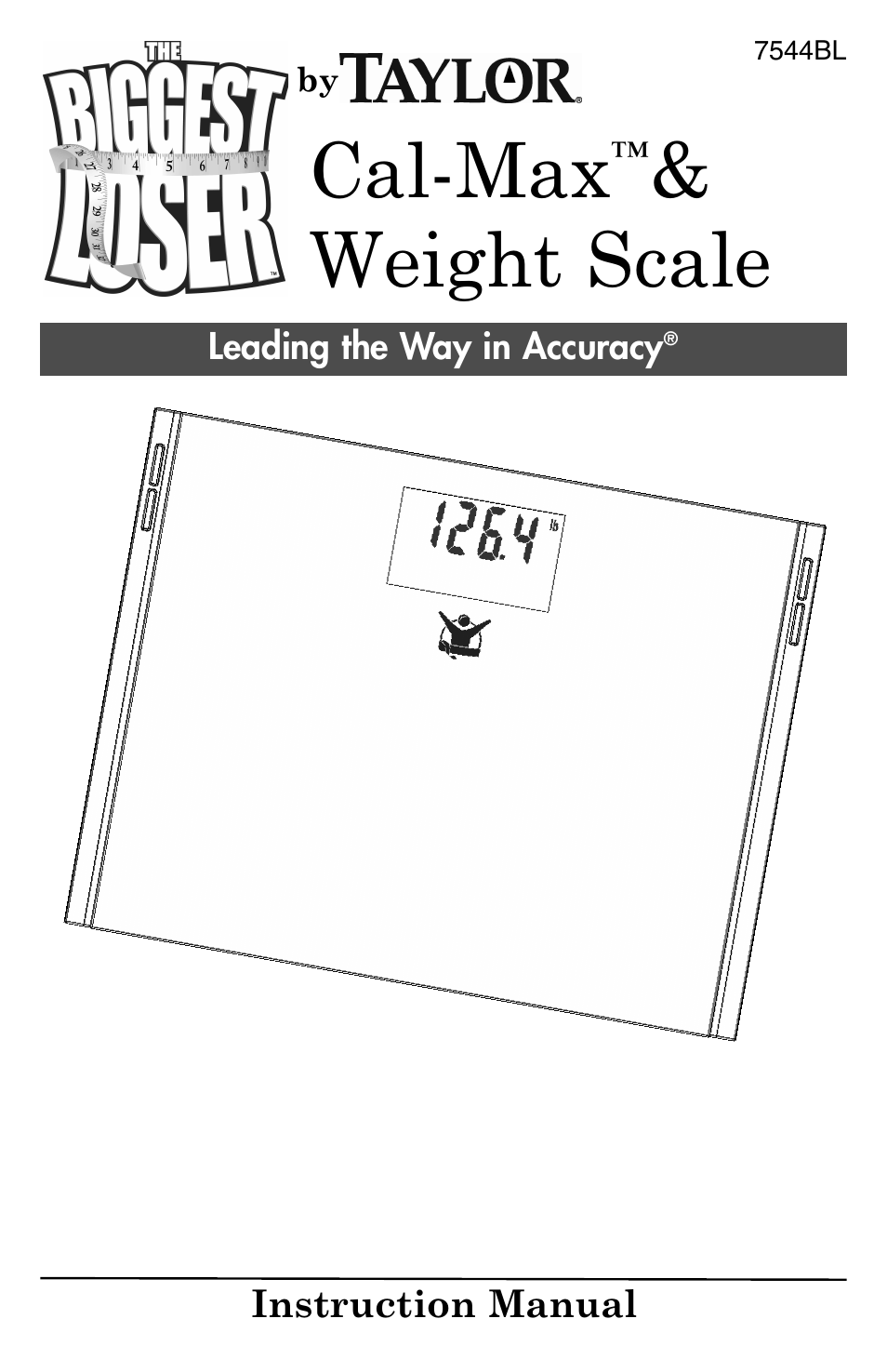 Taylor 7544BL User Manual | 8 pages