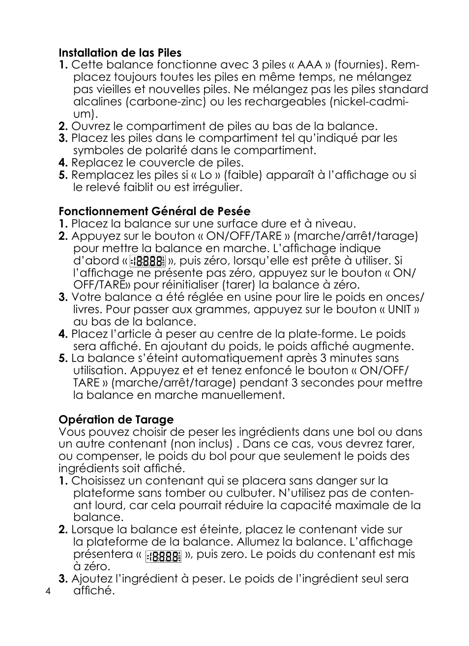 Taylor 3852 User Manual | Page 4 / 8