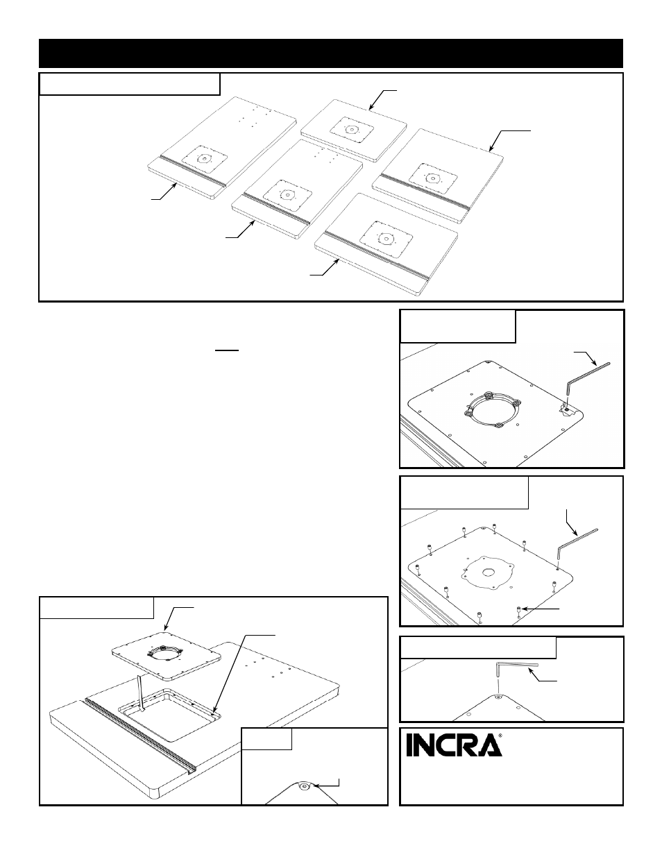 Taylor Router Tables & MagnaLOCK Plates User Manual | 2 pages