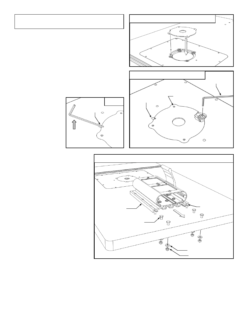 Caution | Taylor Router Tables & MagnaLOCK Plates User Manual | Page 2 / 2
