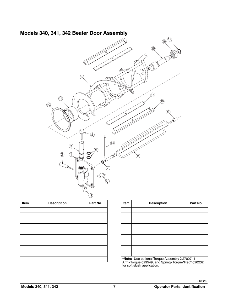 Taylor 342 User Manual | Page 11 / 43