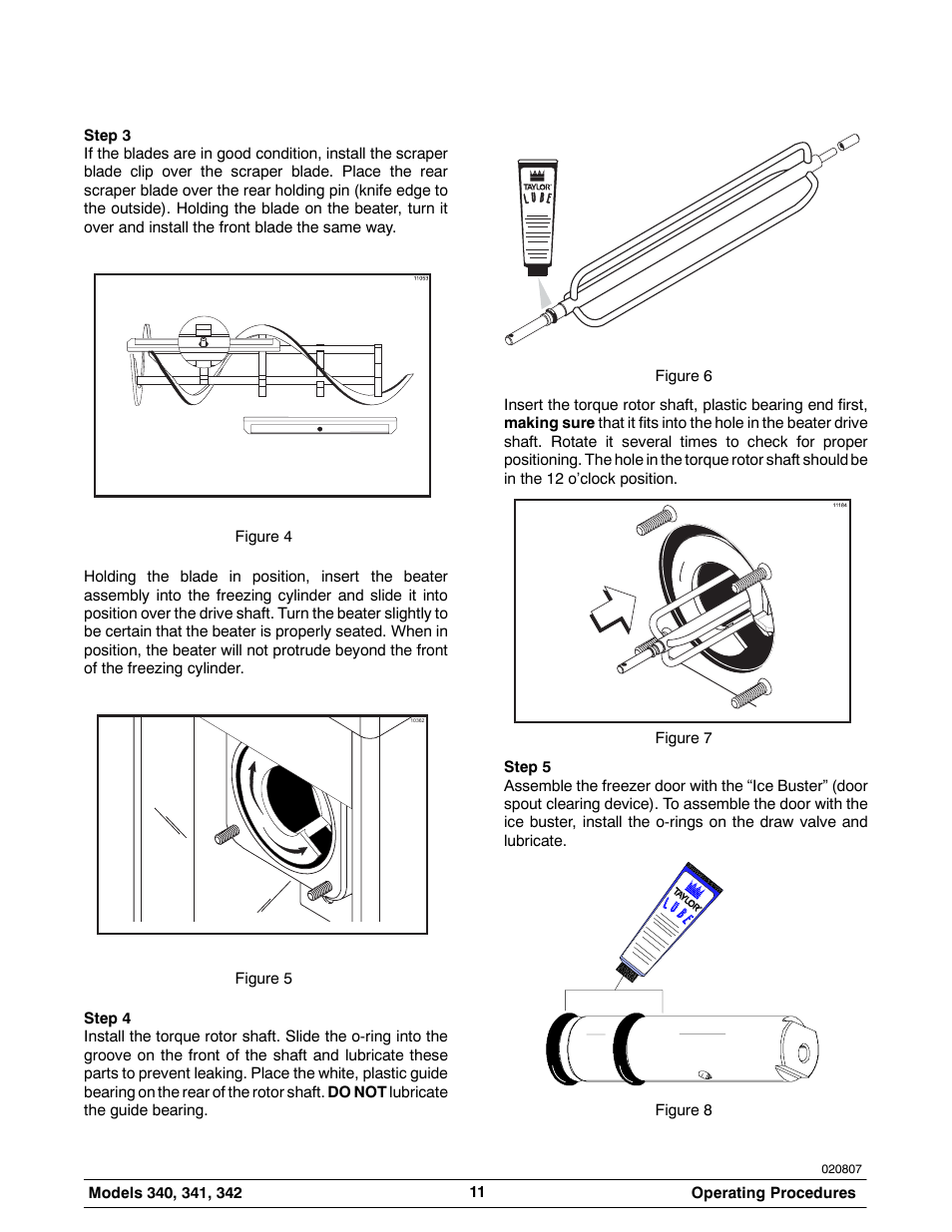 Taylor 342 User Manual | Page 15 / 43