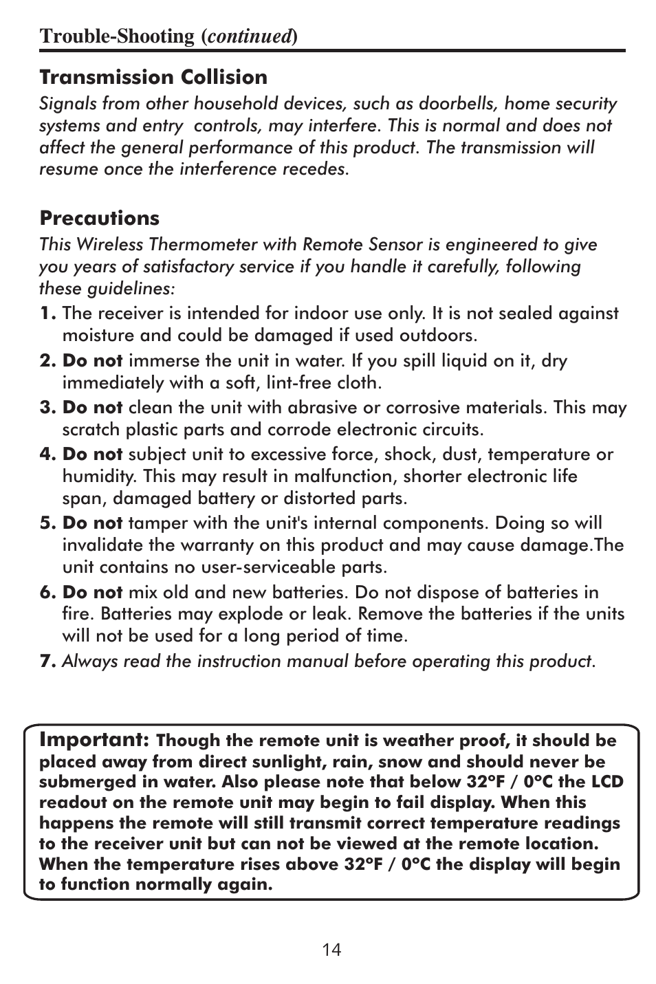 Taylor 1507 User Manual | Page 15 / 16