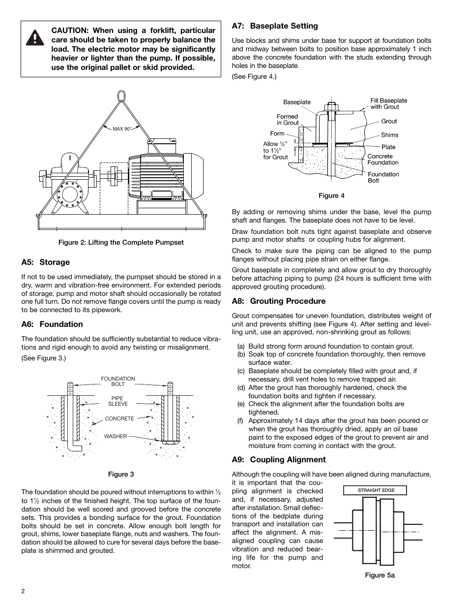 Taco Metals Marine Products 302-054 User Manual | Page 2 / 8