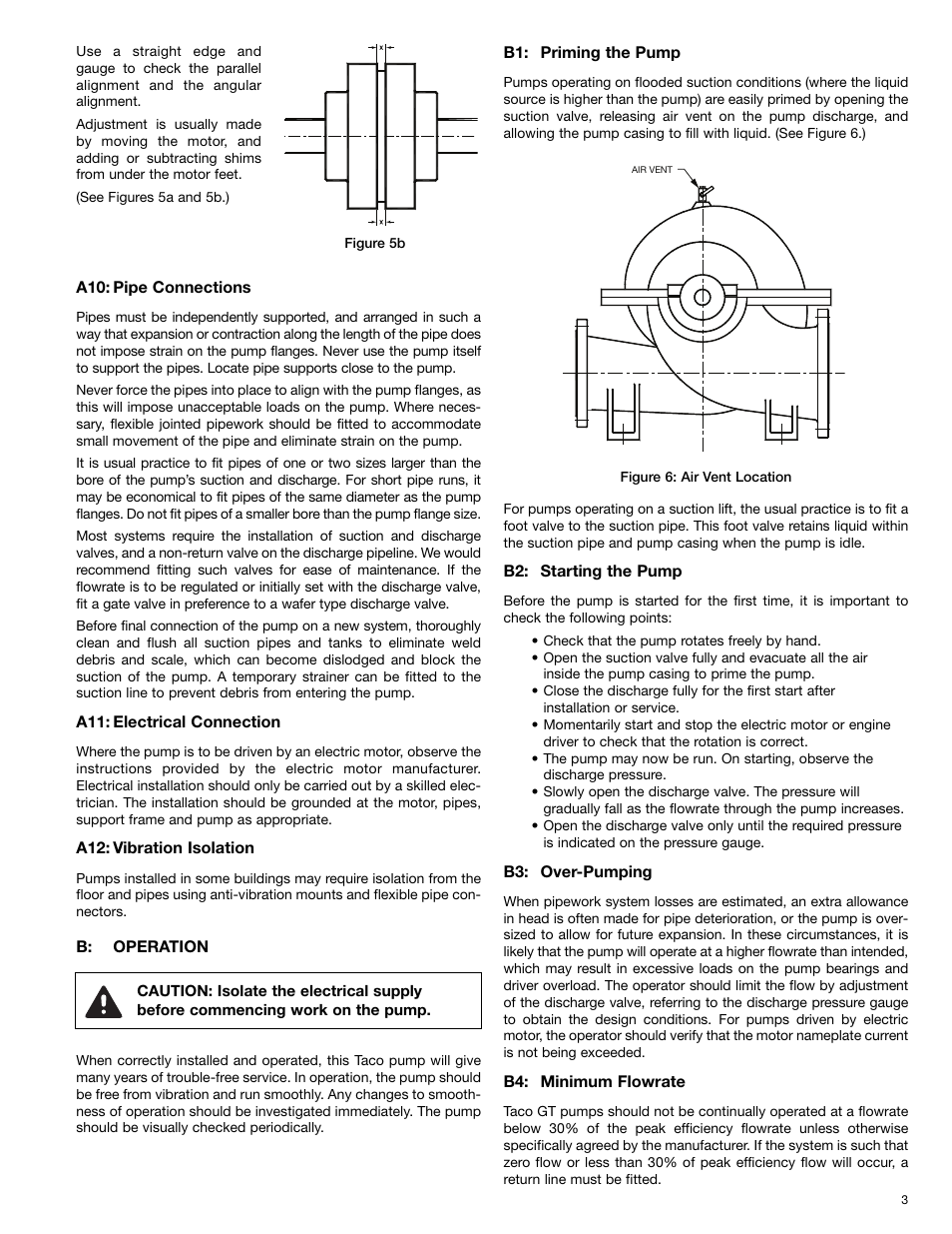 Taco Metals Marine Products 302-054 User Manual | Page 3 / 8