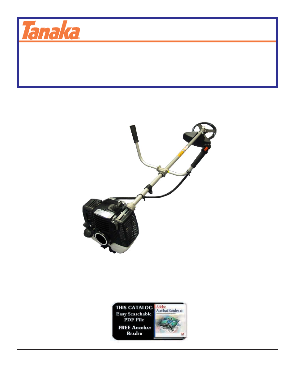 Tanaka TBC-400PF User Manual | 17 pages
