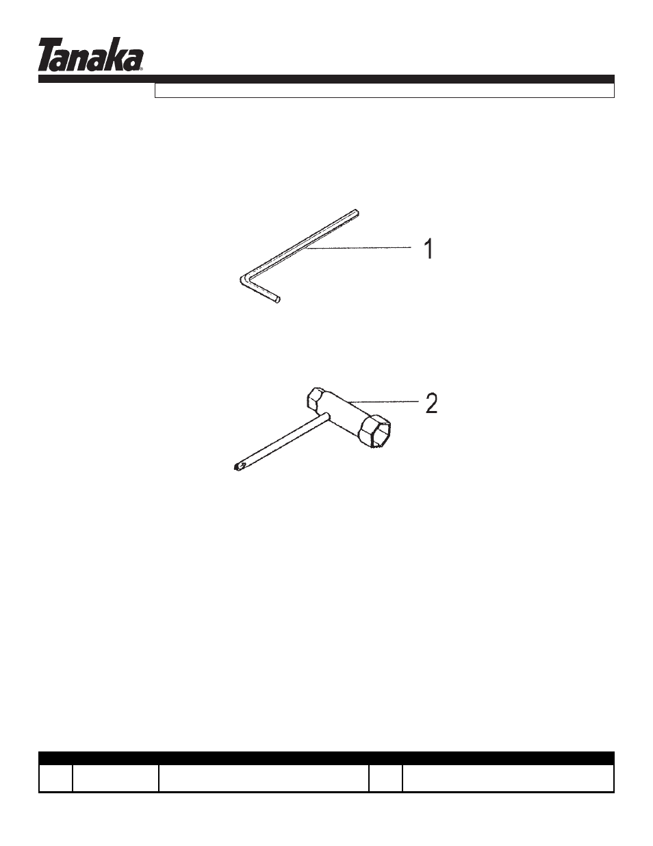Tools, Tpe-260pf, Parts information | Tanaka TPE-260PF User Manual | Page 15 / 17