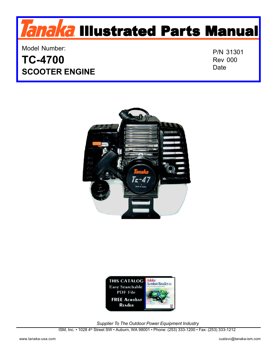 Tanaka TC-4700 User Manual | 11 pages