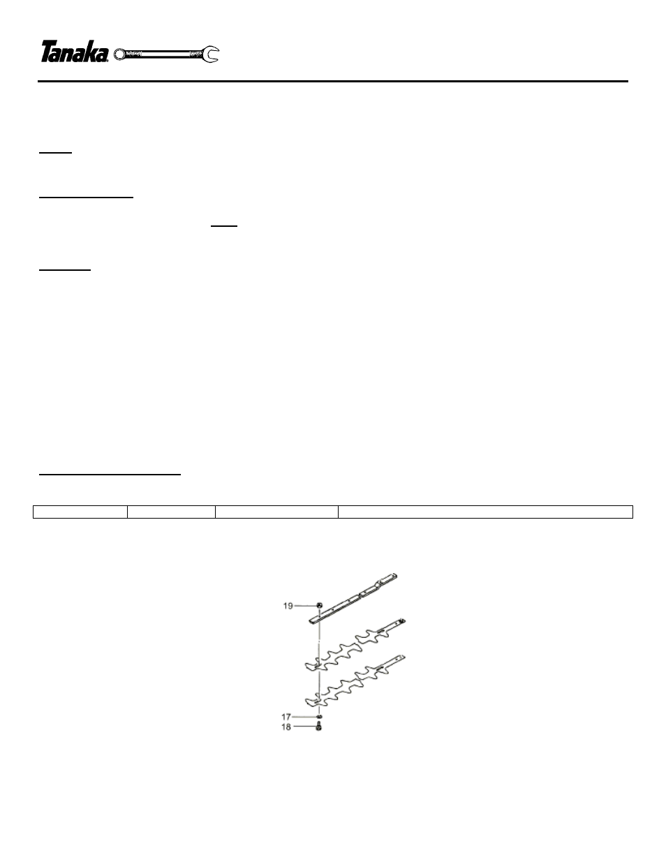 Parts bulletin # pi-3119 | Tanaka HTD-2530PF User Manual | Page 16 / 18