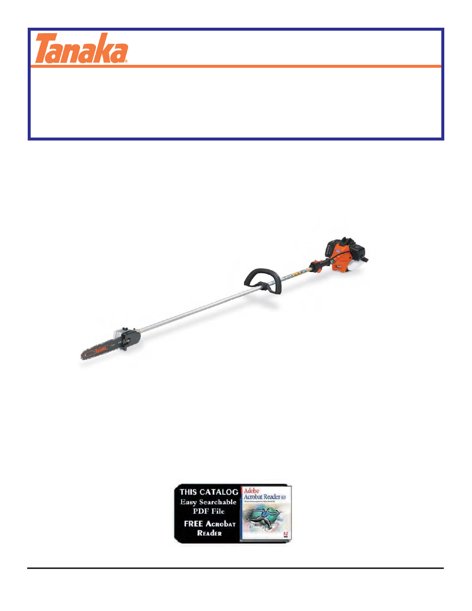 Tanaka TPS-260PF User Manual | 18 pages