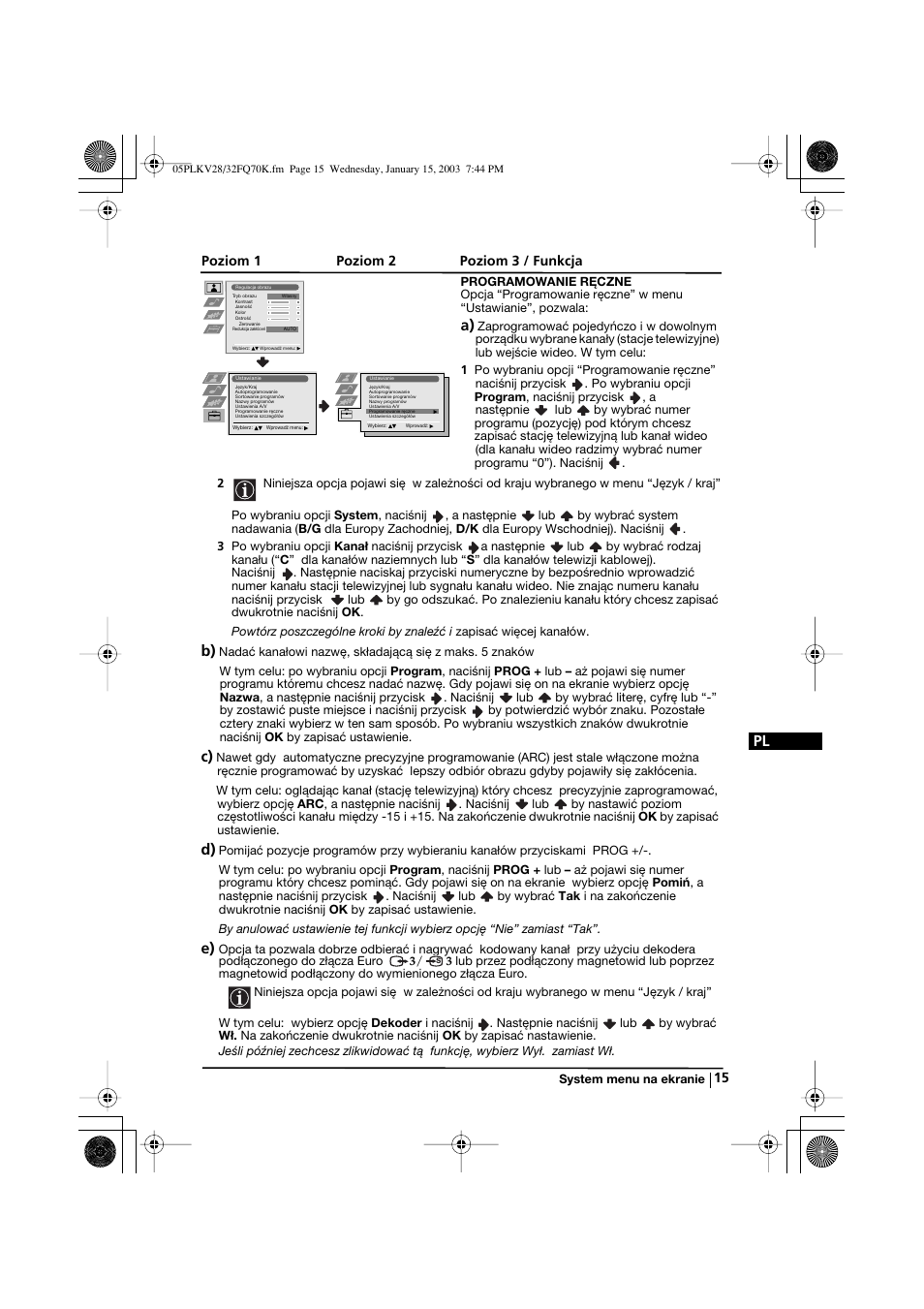 Sony KV-32FQ70K User Manual | Page 111 / 146