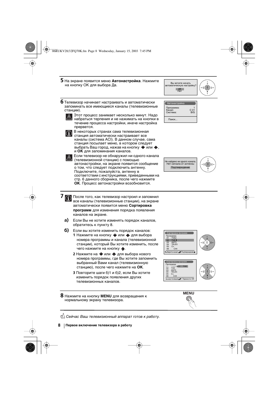 Sony KV-32FQ70K User Manual | Page 128 / 146