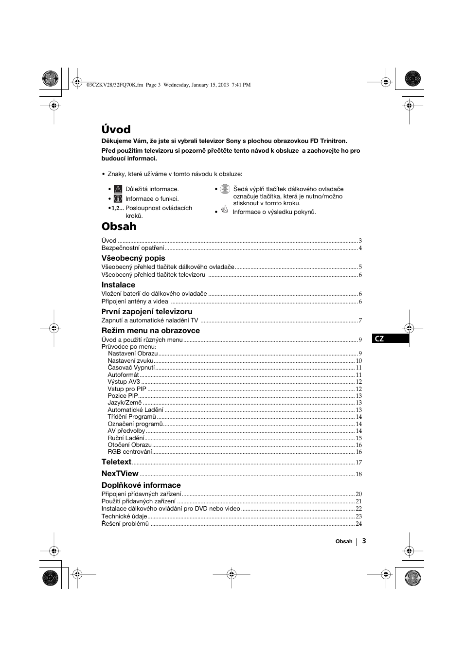 Sony KV-32FQ70K User Manual | Page 51 / 146