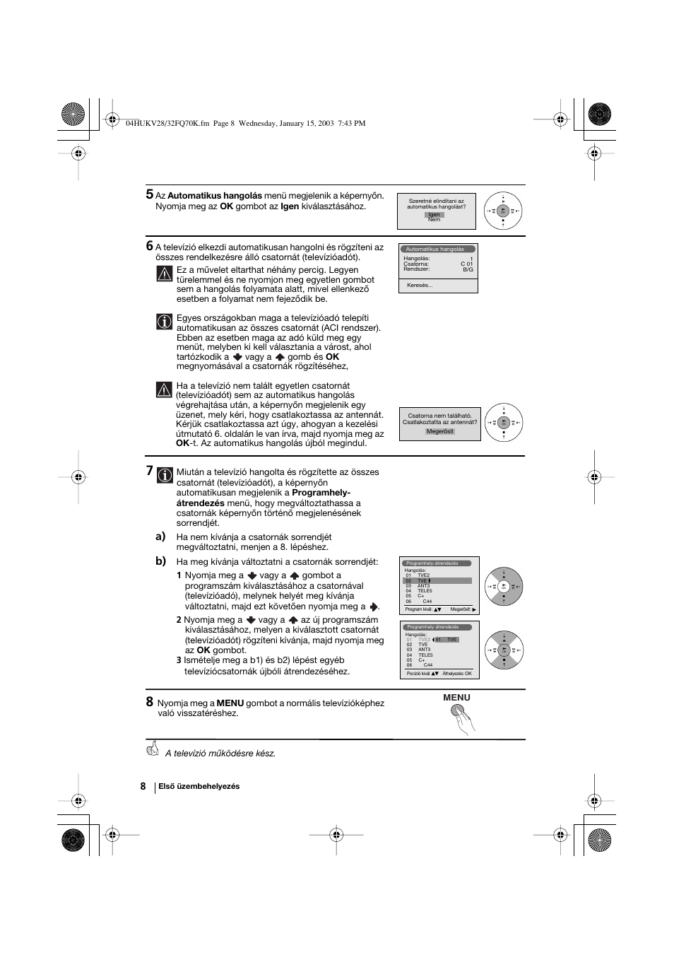 Sony KV-32FQ70K User Manual | Page 80 / 146