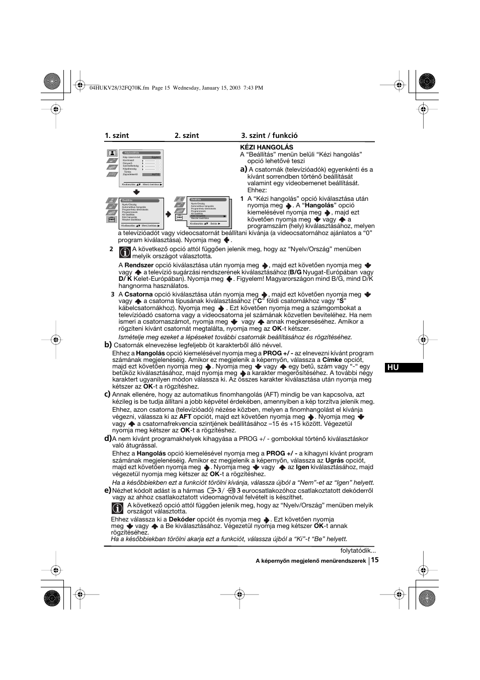 Sony KV-32FQ70K User Manual | Page 87 / 146