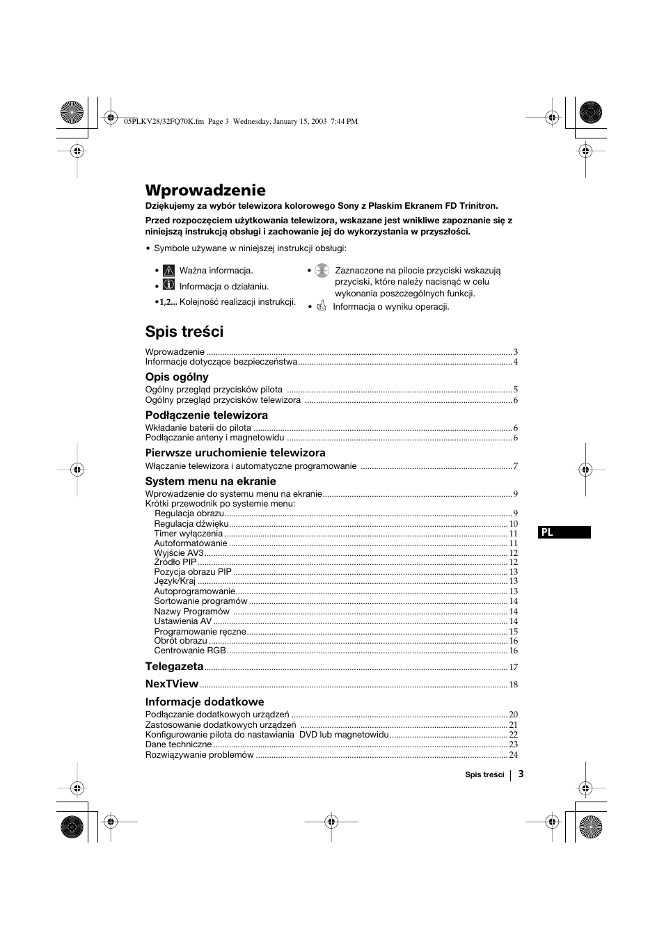 Sony KV-32FQ70K User Manual | Page 99 / 146