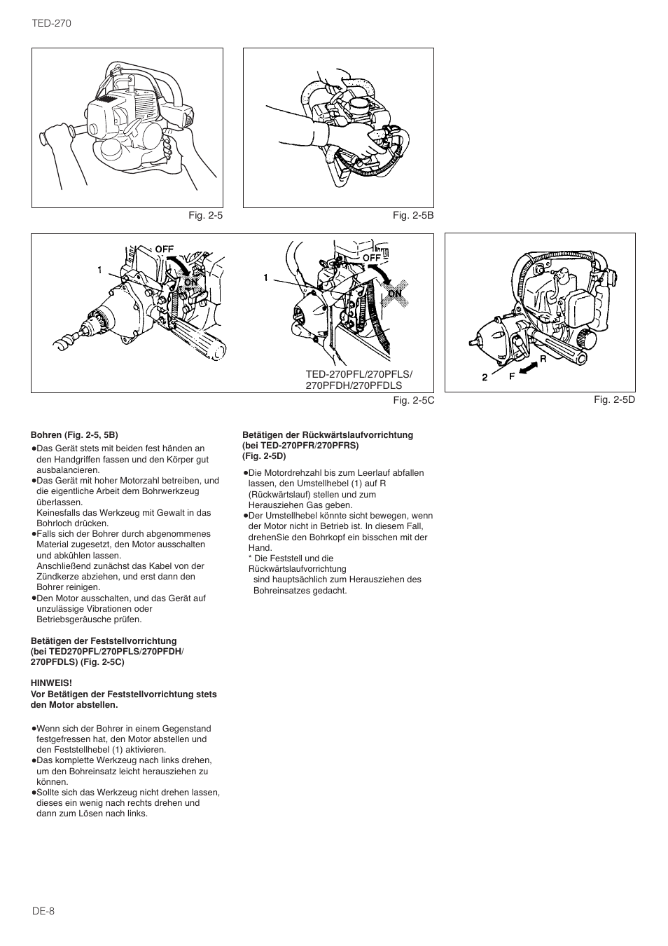 Tanaka TED-270PFL User Manual | Page 51 / 114