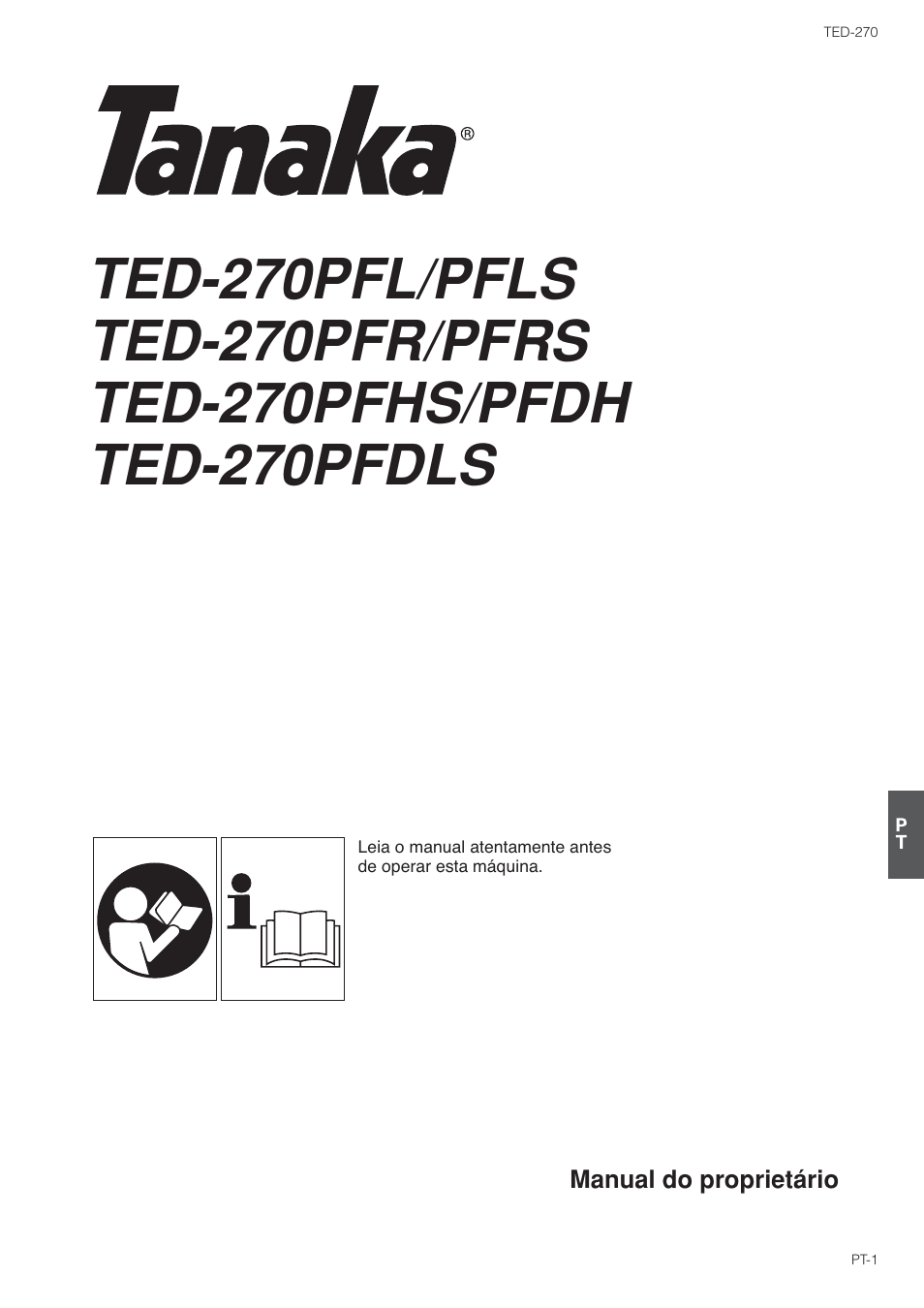 Tanaka TED-270PFL User Manual | Page 86 / 114