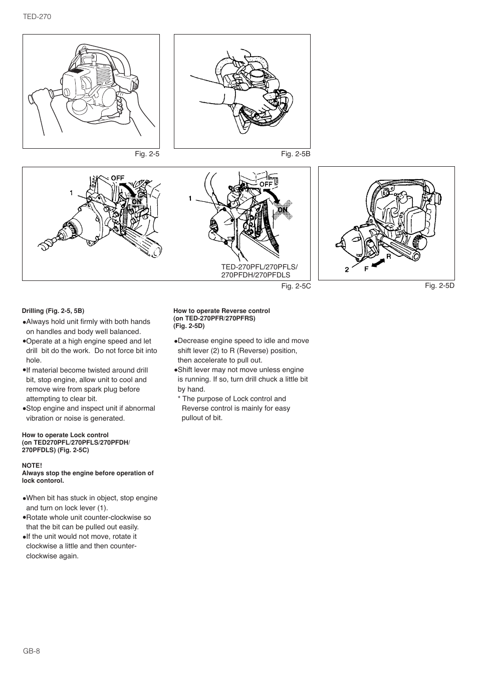 Tanaka TED-270PFL User Manual | Page 9 / 114