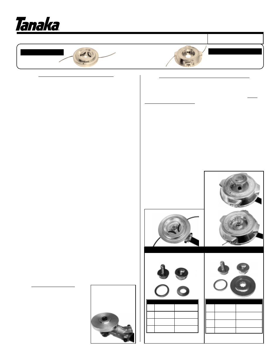 Tanaka 746280 User Manual | 2 pages