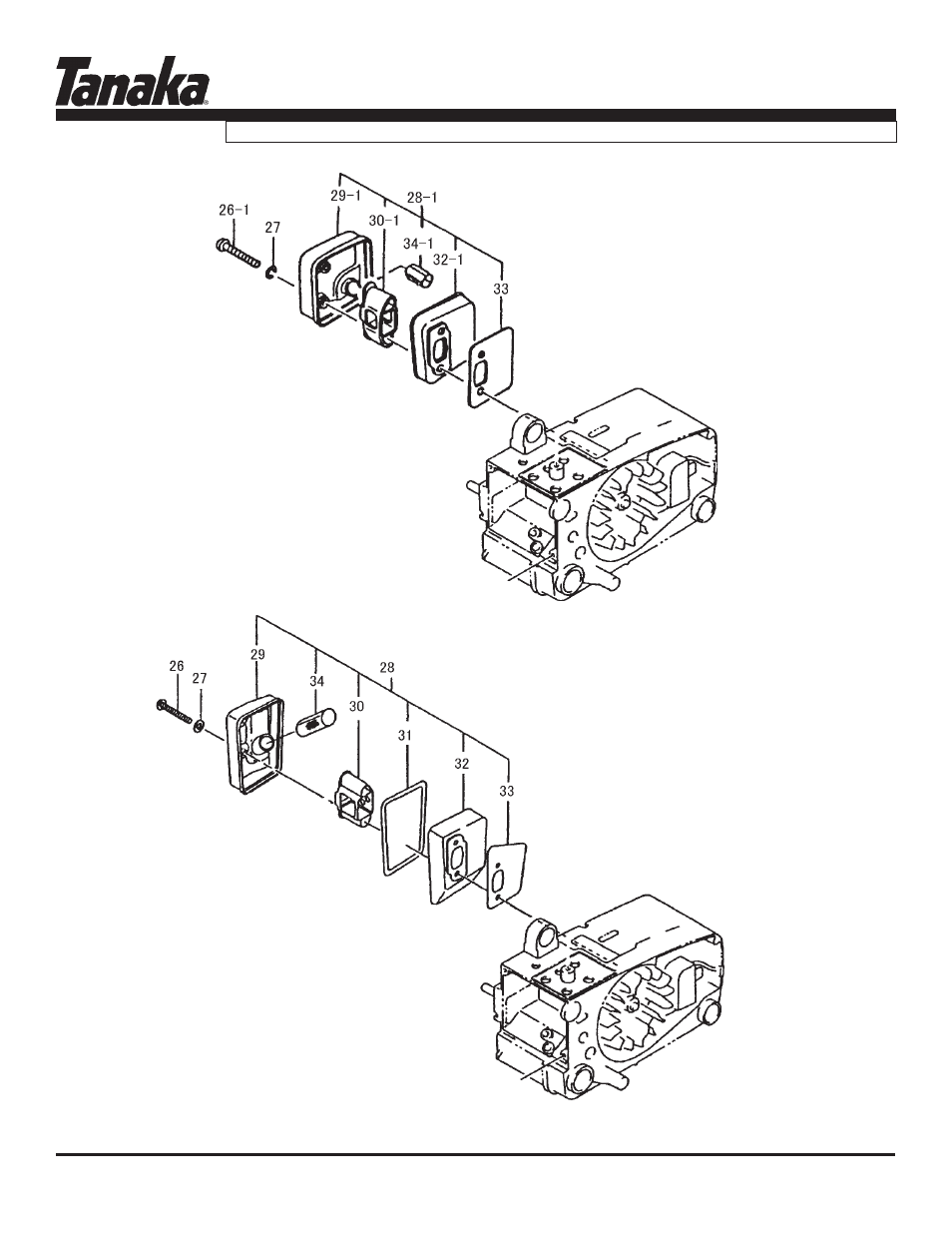 Ecs-3351, Parts information | Tanaka ECS-3351/B User Manual | Page 7 / 18