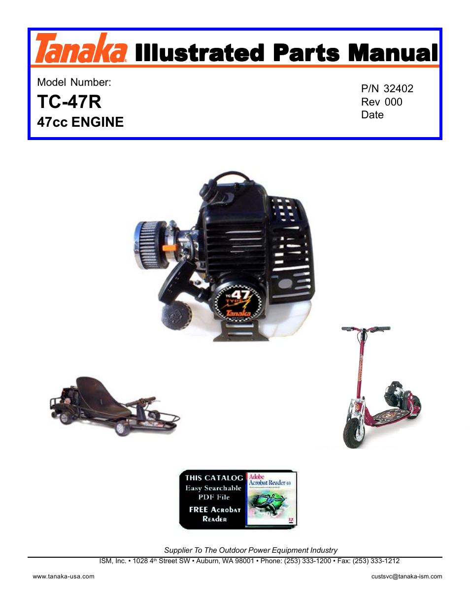 Tanaka TC-47R User Manual | 10 pages