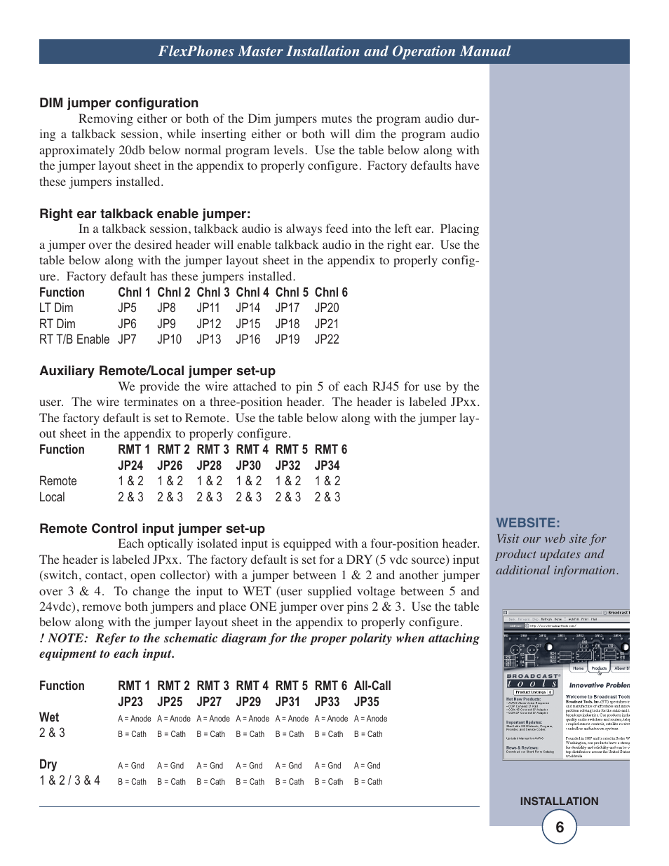 TacT Audio Amplifiers User Manual | Page 6 / 20