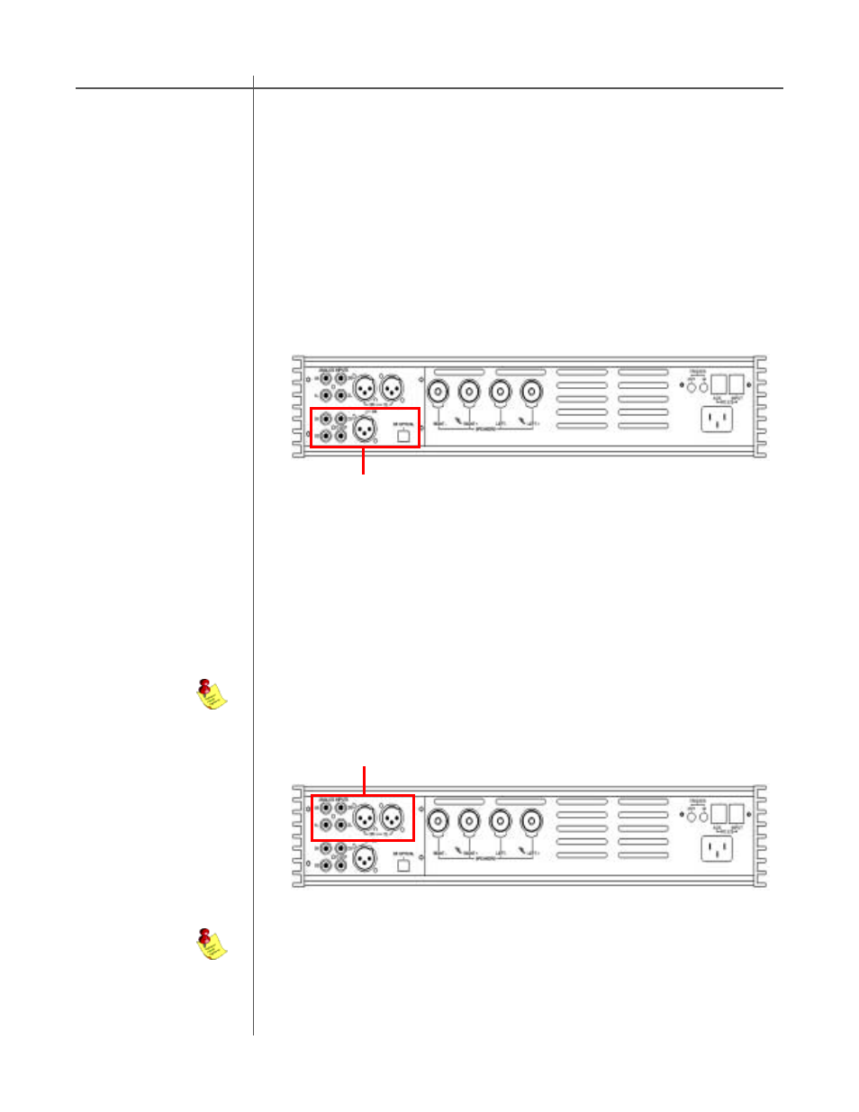 M/s 2150 connections | TacT Audio S2150 User Manual | Page 9 / 30