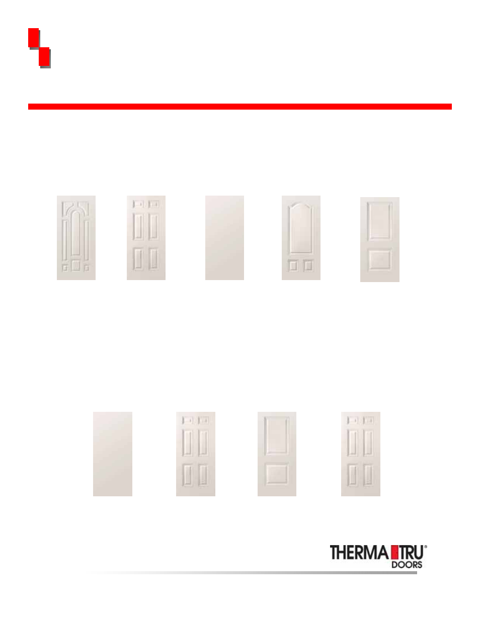Therma-Tru Light Commercial Door none User Manual | Page 3 / 16