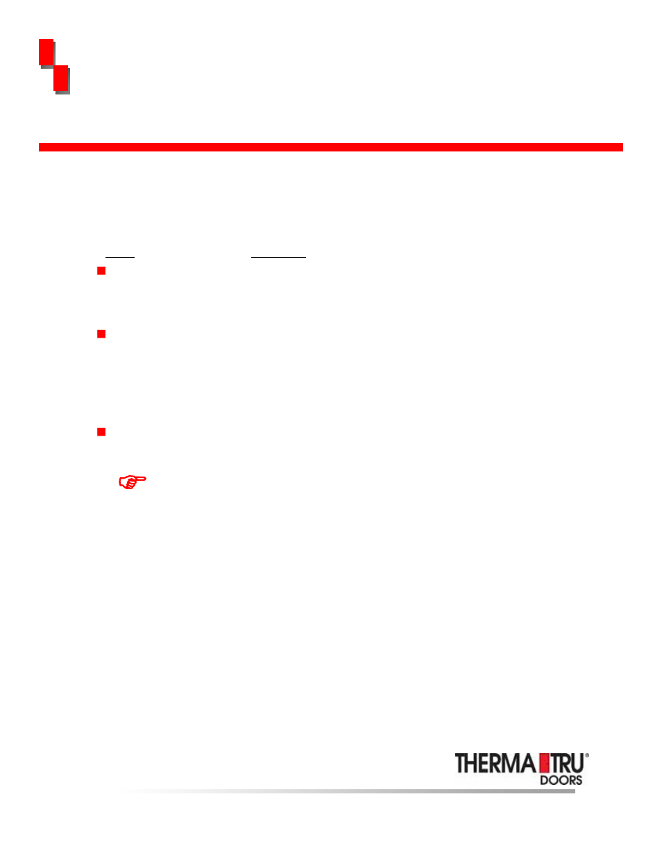 Adjustable hinge proedge™ – features & benefits, Easy adjustability in the field for installer | Therma-Tru Light Commercial Door none User Manual | Page 6 / 16