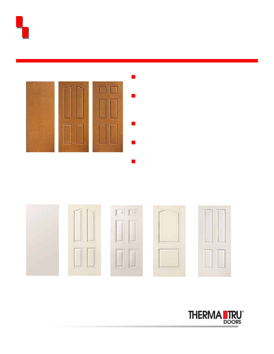 Therma-Tru Light Commercial Door none User Manual | Page 8 / 16